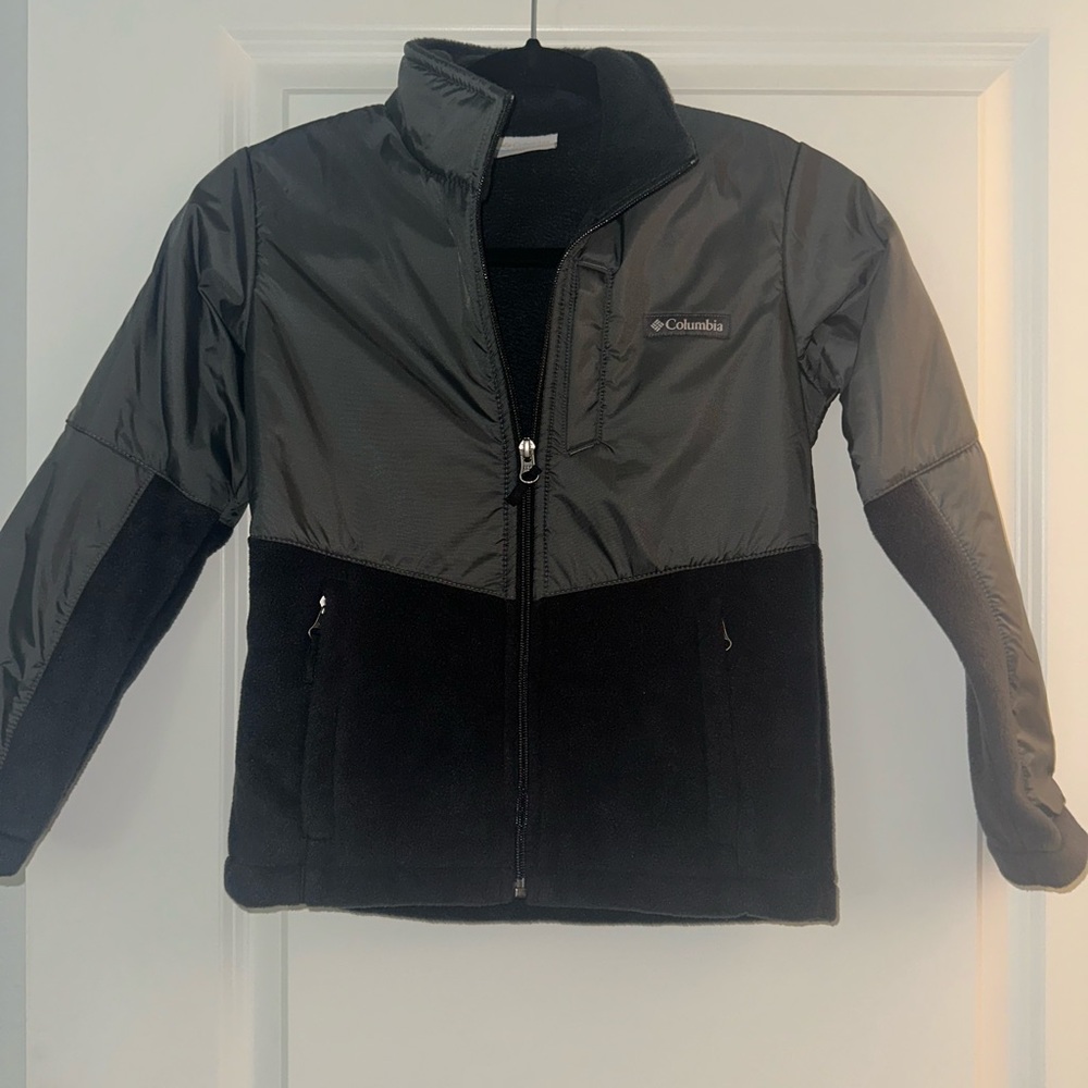Columbia Black and Gray kids Jacket